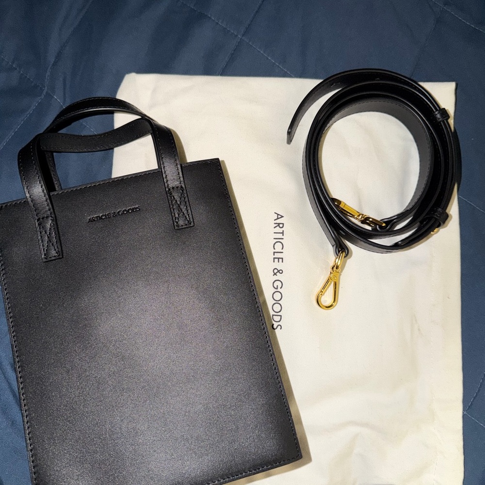 Black Leather Briefcase